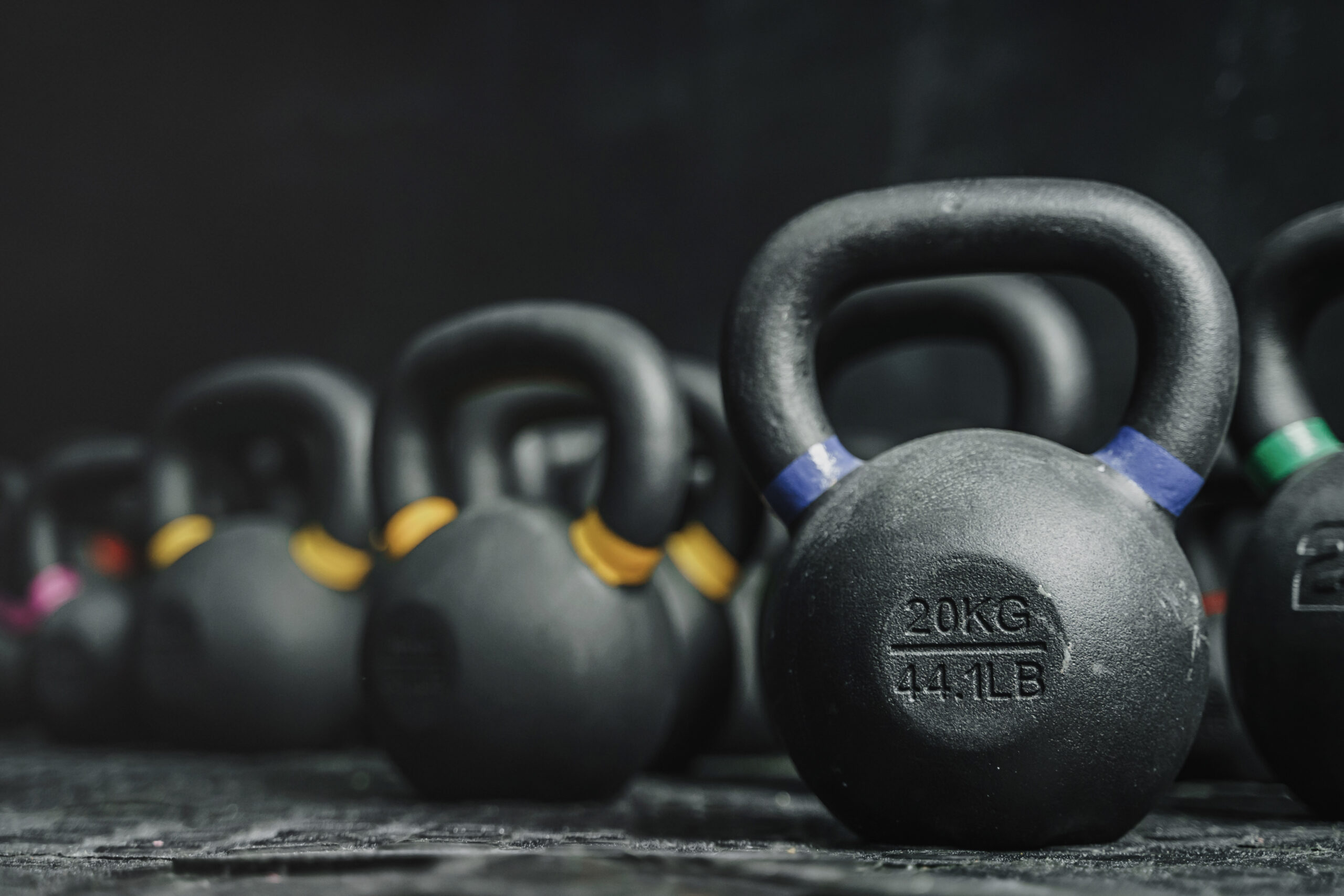 Kettle bell set at top rated gym near me